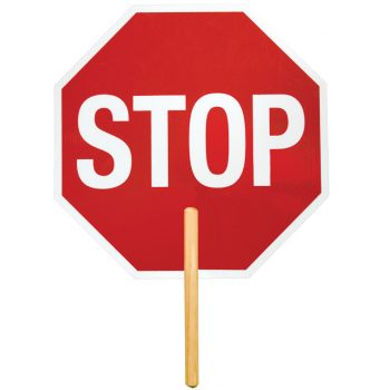 Non-Reflective Stop Sign - ML Kishigo