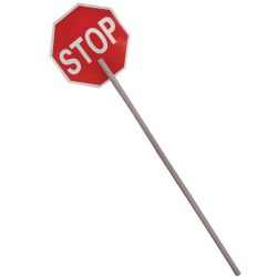 Reflective Stop Sign with Handle - mlkishigo.com