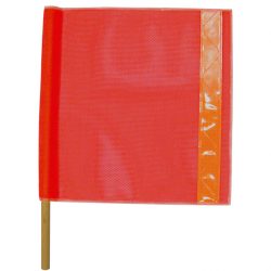Vinyl Flag with Orange Prismatic Tape - mlkishigo.com